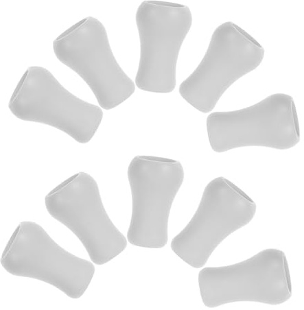 Amosfun 15 pièces Lot de Boutons Boutons Tirettes pour Stores et Rideaux Accessoires Modernes et Transparants pour Cordons de Tirage Remplacement Pratique pour Stores à Cordon Vénitiens