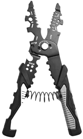 Pinza spelafili elettrica – Pinza tagliafili di precisione 25 in 1, pinze per elettricisti, riparazioni domestiche, costruzione automobilistica, saldatura