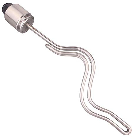 Dernord 1.5 Inch (OD50.5mm) Tri-clamp Ripple Heating Element Electric Immersion Water Heater 240V 4500W