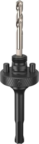 Bosch 1x Mandrino e punta di centraggio per sega a tazza | per Acciaio, Cartongesso, Professional Accessorio Trapanoi