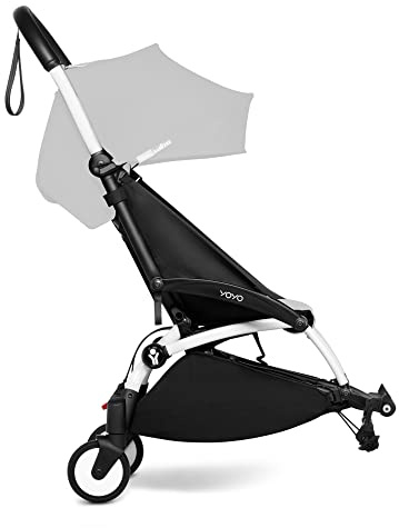 BABYZEN YOYO Connect, White - Aus 1 mach 2 - Der YOYO2 als Doppelkinderwagen - Immer noch kompakt und manövrierfreundlich