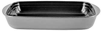 Fuente rectangular antiadherente gris 2,6l