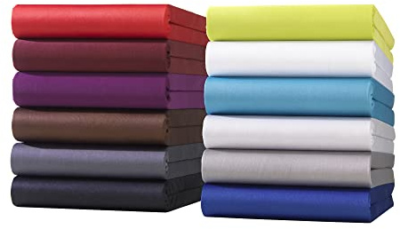 Hometex Premium Textiles Boxspringbett Spannbettlaken Spannbetttuch 180-200 x 200-220 cm, Bettlaken Jersey aus 100% Mikrofaser, Matratzen bis 35 cm, Oeko-TEX Made IN Green, Anthrazit