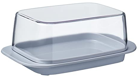 Mepal - Beurrier - pour 250 gr de beurre - couvercle transparent - rentre parfaitement dans la porte du réfrigérateur - convient au lave-vaisselle - nouvelle édition