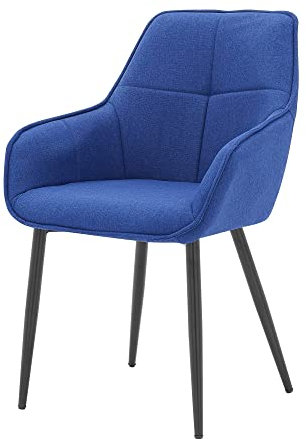GMD Living Armlehnstuhl BALOW, T46 x B55 x H86 cm, Farbe:blau