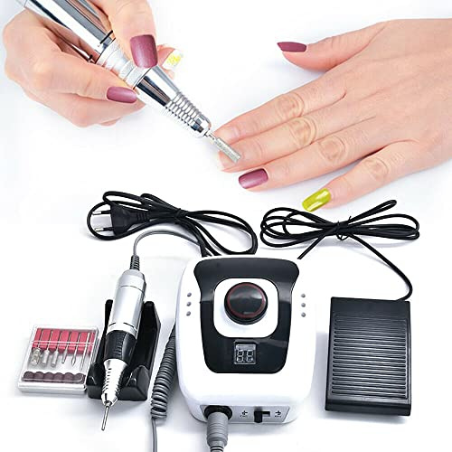 Kit de fraiseuse à ongles professionnel - Lime à ongles en gel - Manucure pédicure - 32 W