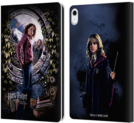 Head Case Designs Offizielle Harry Potter Hermione Poster Prisoner of Azkaban IV Leder-Wallet-Hülle Kompatibel mit Apple iPad 10.9 2022/2025