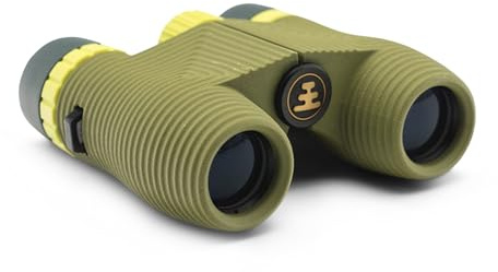 Nocs Provisions Standard Issue - Prismáticos Impermeables de 10 x 25 Pulgadas, Ligeros, compactos, Aumento de 10x, visión Amplia, Lentes Multicapa para observación de Aves, Senderismo, Campamento y