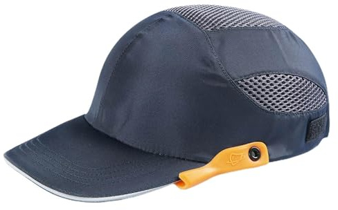 Casquettes Anti-heurt, Casquettes De Cyclisme De Style Baseball Anti-collision, Casquette Homme, Avec Amovible Doublure, Casquette De Securite, Applicable 58-62cm Circonférence De La Tête, Classic