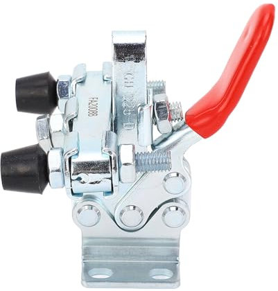 Pince de serrage rapide horizontale polyvalente, capacité de maintien de 500 livres, barre de serrage résistante à l'érosion avec filetage M8 pour le travail du bois