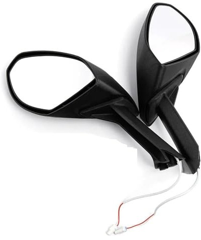Lenkerendenspiegel Motorrad Für Ducati 1299 Panigale S 2015-2018 959 Panigale 2015-2020 Motorrad Schwarz Rückspiegel Set Mit Blinker Chopper Spiegel