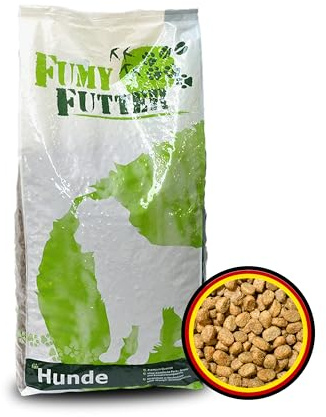 FumyFutter Adult Krokant, mit Lamm und Reis, Trockenfutter für Erwachsene Hunde, für alle Hunderassen, 15kg, 1x Sack