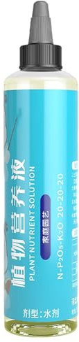 Engrais liquide pour - Solution nutritive pour - Engrais et foliaire - 150 ml d'engrais universel - Booster de croissance facile à utiliser pour d'intérieur