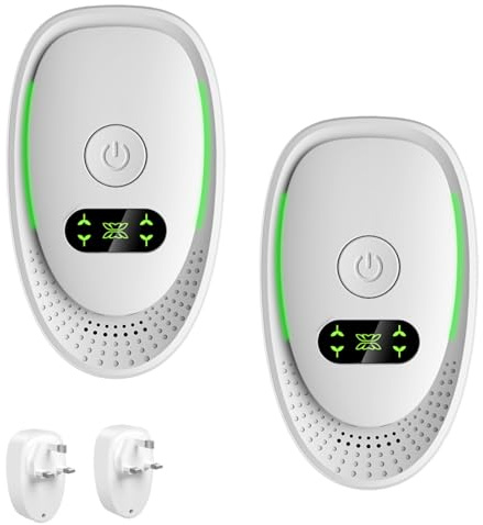 1 Pack Air Purifier Plug In, Negative Air Ionizer for Home Use,Mini Filterless Mobile Air Cleaner with Green Light for Odor,Smoke Dust,Pets,Quiet Operation Air Freshener for Home,Office,Cat Bed