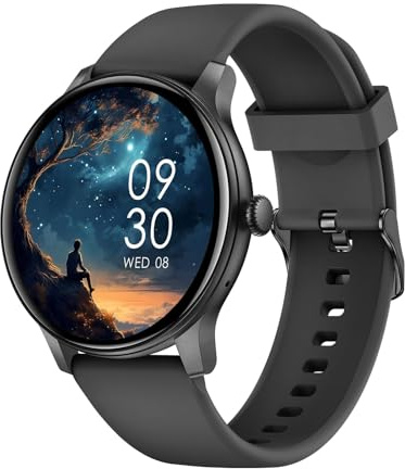 Smart Watch Answer/Make Call, 1.38 Smart Watches for Women Men, Fitness Tracker Watch with Heart Rate/Sleep Monitor, 120+ Sports, IP68 Waterproof Step Counter Watch Compatible with Android IOS