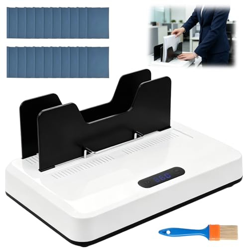 Book Binder Machine A4 Book Binding Machine 700W 600 Sheets No Preheat Time