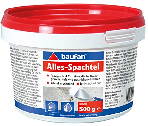 Baufan Allesspachtel Spachtelmasse 500g Feinspachtel