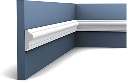 Orac Cimaise P8030 200 cm x 4,1 cm x 1,7 cm Mousse de polyuréthane rigide prétraité
