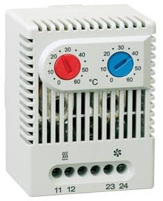 Siemens sivacon s4 - Termostato doble zr011 contacto apertura cierre +20+80