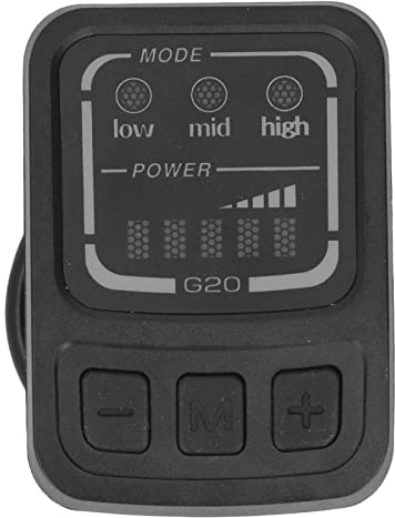 BOROCO E-Bike-Display, G20 F Ebike-LED-Display, Elektro-Fahrrad-Scooter-LED-Display Mit Wasserdichter Schnittstelle