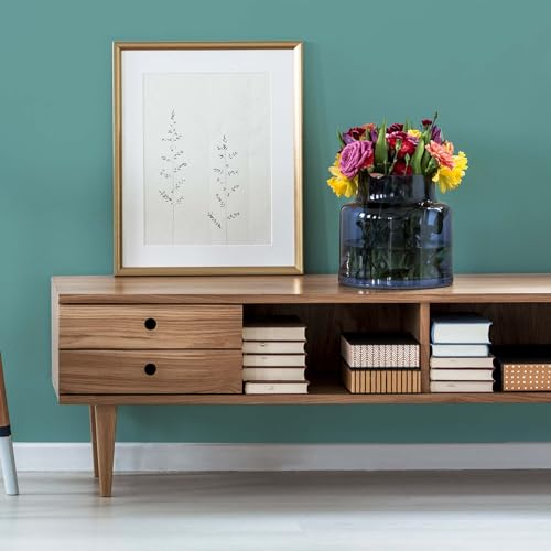 K&L Wall Art Seidenmatt Wandfarbe Grüne Innenwandfarbe modern Wandschutz Anstrich 5Liter Mintgrün Aquamarin