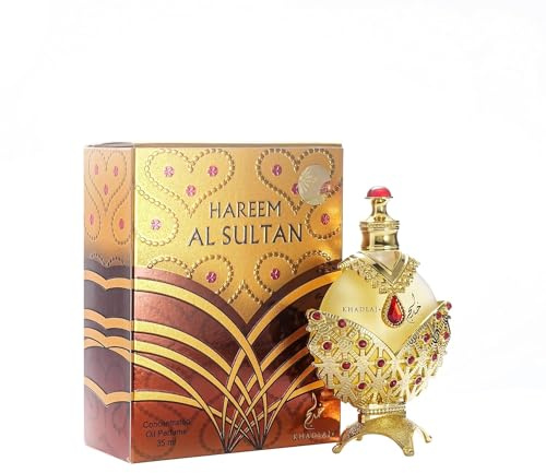 Karriw areem al sultan gold，profumi arabi donna,hareem al sultan perfume,hareem al sultan gold perfume oil (35ml)