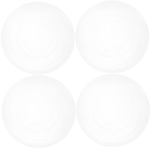 POPETPOP Plateaux Ronds en Plastique Robuste pour Pots De Fleurs 40 Cm Lot De 4 avec Soucoupes pour Une Collecte Efficace De Leau