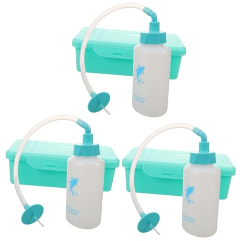 FRCOLOR 3 Set Öronspolning Tvättpress Öronvaxborttagning Örontvätt Örontvätt Flaska Öronpress Öronflaska Öra För Vuxna