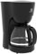 SUPERLEX Filter Coffee Machine, 1.25L Drip Coffee Maker with Anti-Drip, Fast Brewing <12 Mins, Vertical Removable Funnel, Nylon Filter & Boil-Dry Protection, Matte Black