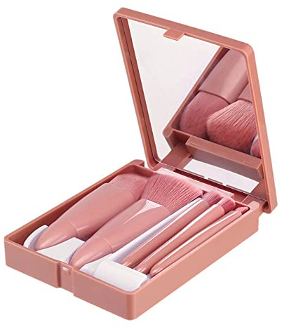 Tragbares Make-up-Pinsel-Set mit Aufbewahrung für Lidschatten, Concealer, Augenbrauenpuder, Set O