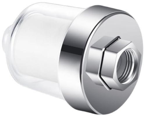 SKISUNO Filtre Calcaire Compatible Douchette et Robinet Filtration des Impuretés Matériau pour Eau Dure Appareils Installation Facile