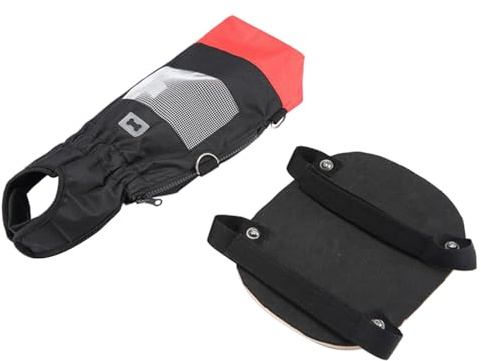 Asukohu Dog Scooter Wheelchair for Leg Paralyzed Drag Bag Protect Chest Indoor Outdoor Walking for Disabled for Disabled Dogs