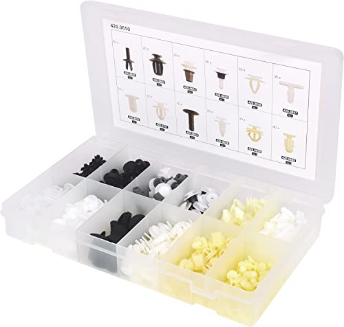 KS TOOLS 420.0650 Kit de clip de fixation carrosserie