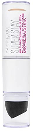 Maybelline New York Super Stay Multi-Funktions Make-up Stick Nr. 003 True Ivory und Concealer in einem, bis zu 24h Halt, mit Präzisionsblender, 7 g