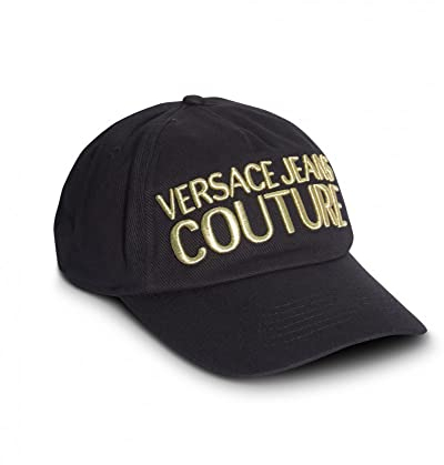VERSACE JEANS COUTURE Mütze Unisex schwarz, Einheitsgröße