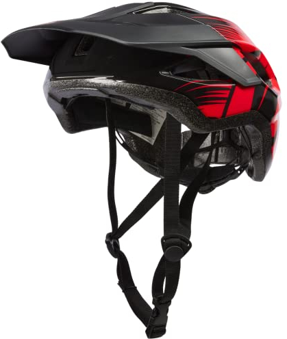 O'NEAL | Mountainbike-Helm | Enduro All-Mountain | Verschmolzene innere EPS & Außenschale für bessere Langlebigkeit | Matrix Helmet Split V.23 | Erwachsene | Schwarz/Rot | XS/S/M (54-58 cm)