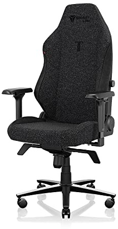 Secretlab Titan Evo Gaming-Stuhl XL Black3 - Stoff, Ergonomisch | Verstellbare Lordosenstütze, magnetisches Kopfkissen, 150° Neigung, 180 kg Belastbarkeit, 4D-Armlehnen