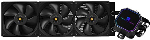 Thermalright Frozen Prism 360 Black AIO Water Cooler,Liquid CPU Cooler, 3×120mm PWM Fans Water Cooling System,1850RPM High Speed,Compatible with AM4/AM5,Intel LGA1150/1151/1200/2011/1700/1851