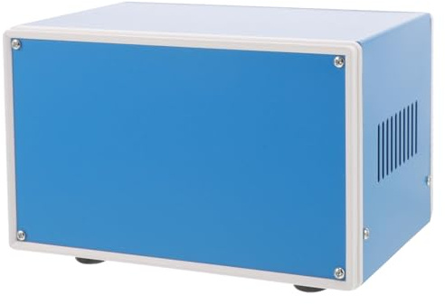 Mikikit Contenitore Per Elettronica Scatola Per Progetto in Ferro 110x180x130mm Scatola Elettrica Per Esterni Custodia Protettiva Versatile