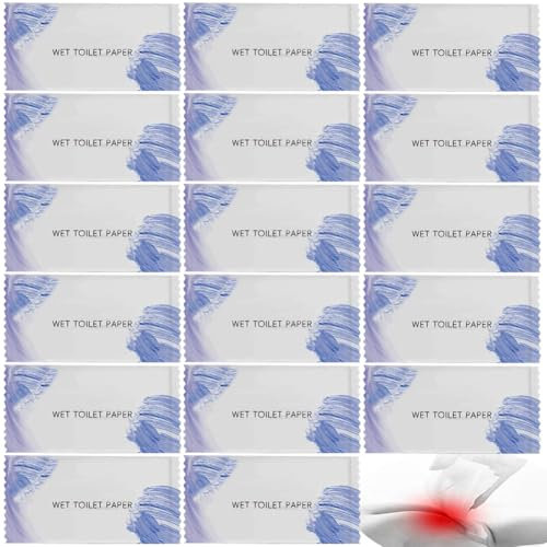 Luxuriöses, einzeln verpacktes, hautfreundliches, spülbares Nass-Toilettenpapier, Mehrzweck-Feuchttücher für Erwachsene, Körperpflege, Reisen, empfindliche Haut, Reinigungstücher für Zuhause, Outdoor