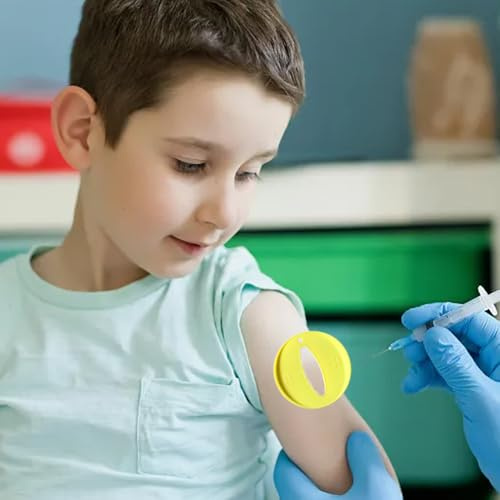 Shot Blocker - Riduttore del dolore da colpo | Sħot Helper per adulti e | bambini | Riduttore del disagio per iniezioni mediche e vaccinazioni (4 pezzi)