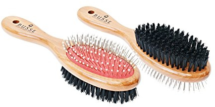 Busse Schweif- und Kopfbürste AIRLASTIC, Natur, groß, Natur