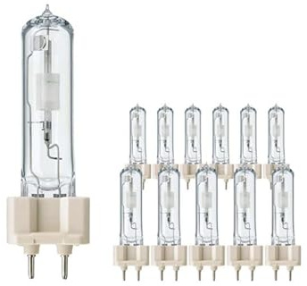 12 x Philips CDM-T 70 W/930 WDL Elite G12 halógeno Lámpara de vapor Metal 70 W Blanco Cálido bloque UV lámpara de descarga)