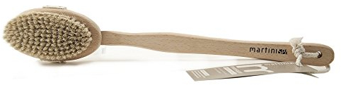 MartiniSPA Massage Natural Spazzola Massaggio in Legno di Faggio e Setole - 191 g