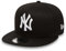 New Era New York Yankees MLB Basic Black Verstellbare 9Fifty Snapback Cap - S-M