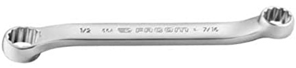 FACOM 56L.24X27 Clé Polygonales longues contre-coudes, Argent, 24 x 27 mm
