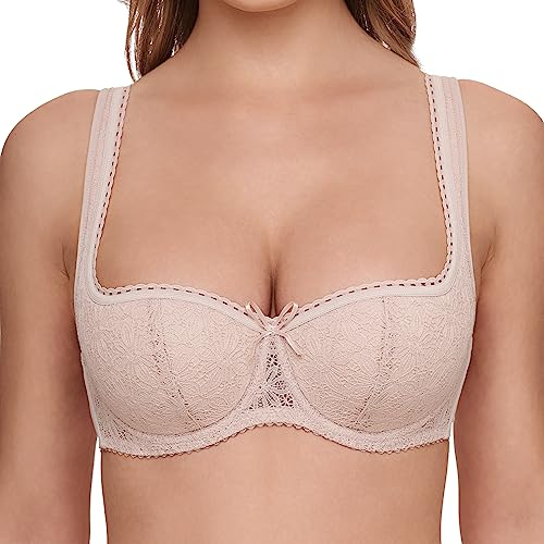 SUSA Dirndl Balconette BH 7592 mit Bügel & zierlicher Schleife - Größe A-F - Dirndl-BH mit wattierten Cups & verstellbaren Trägern - Hochwertige Materialien - Bequem & elegant - Ökotex Zertifiziert