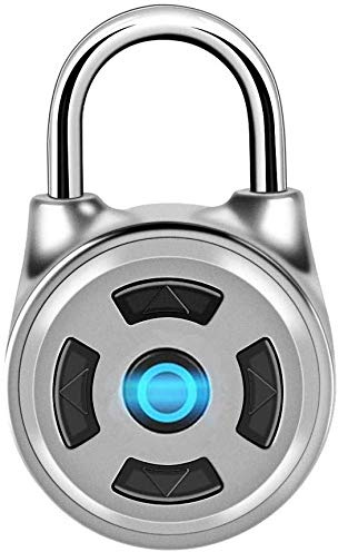 Tangxi Intelligentes Vorhängeschloss, Bluetooth Sperre, App Steuerung für Haustür, Rucksack, Fitnessraum, für Android/iOS Smart Lock