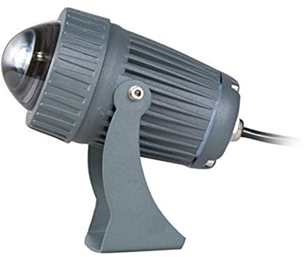 BDSHL Lampada da Parete a LED per Prati da Giardino 10W, AC85-265V IP65 Proiettori Impermeabili Lampada Spot a Fascio Stretto (Color : White)