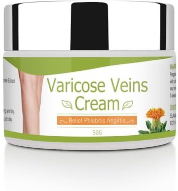 Krampfadern Creme 50g Varicose Veins Creme gegen Besenreiser, Krampfadern und Besenreiser Entfernen, Varicose Veins, Beine Care Salbe